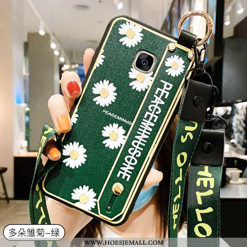 Hoes Samsung Galaxy S7 Edge Trend Zacht Hanger Scheppend Lovers Eenvoudige Mobiele Telefoon Groen