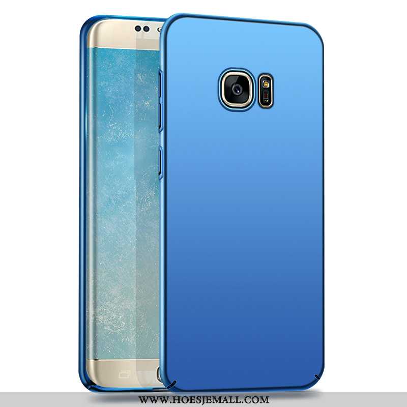Hoesje Samsung Galaxy S7 Super Dun Schrobben Blauw Hoes Mobiele Telefoon Hard Blauwe