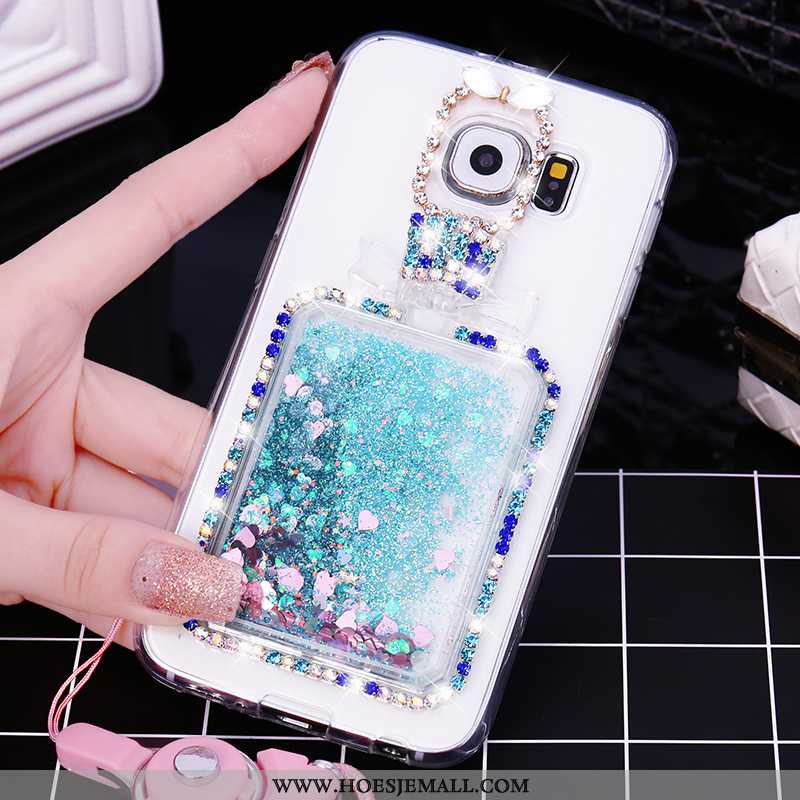 Hoes Samsung Galaxy S7 Hanger Siliconen Ster Roze Hoesje Mobiele Telefoon Bescherming