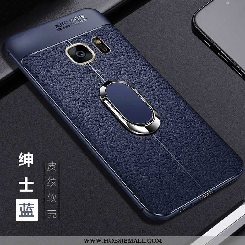 Hoesje Samsung Galaxy S7 Patroon Siliconen Zwart Soort Aziatische Vrucht Mobiele Telefoon Ster Zwart