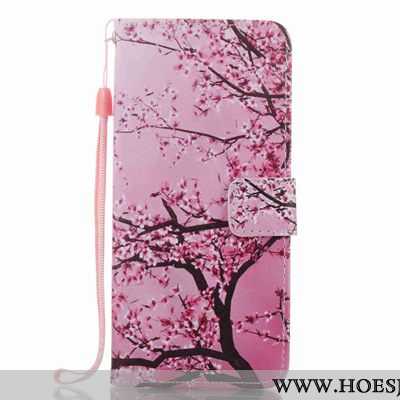 Hoes Samsung Galaxy S8 Spotprent Bescherming Gesp Leren Hoesje Mobiele Telefoon Patroon Rood