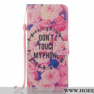 Hoes Samsung Galaxy S8 Spotprent Bescherming Gesp Leren Hoesje Mobiele Telefoon Patroon Rood