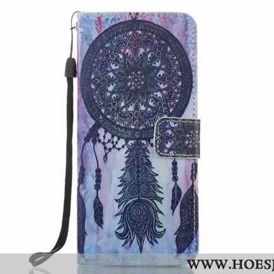 Hoes Samsung Galaxy S8 Spotprent Bescherming Gesp Leren Hoesje Mobiele Telefoon Patroon Rood