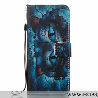 Hoes Samsung Galaxy S8 Spotprent Bescherming Gesp Leren Hoesje Mobiele Telefoon Patroon Rood