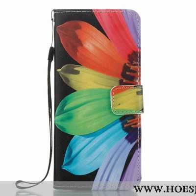 Hoes Samsung Galaxy S8 Spotprent Bescherming Gesp Leren Hoesje Mobiele Telefoon Patroon Rood