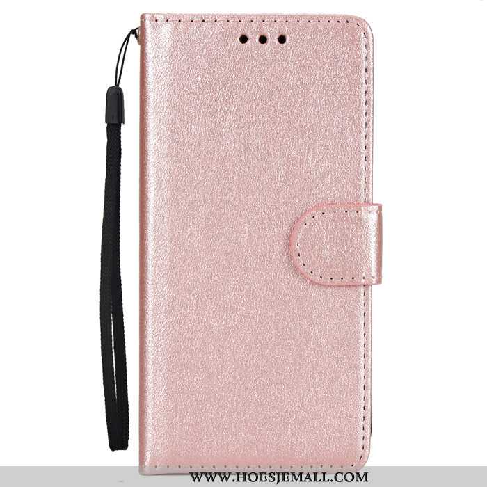 Hoes Samsung Galaxy S8 Siliconen Bescherming Roze Zacht Leren Hoesje Ster Clamshell