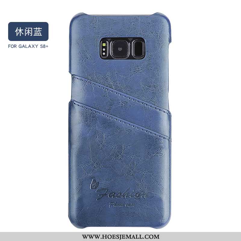 Hoesje Samsung Galaxy S8+ Dun Zacht Wind Blauw Ster Persoonlijk Mobiele Telefoon Blauwe