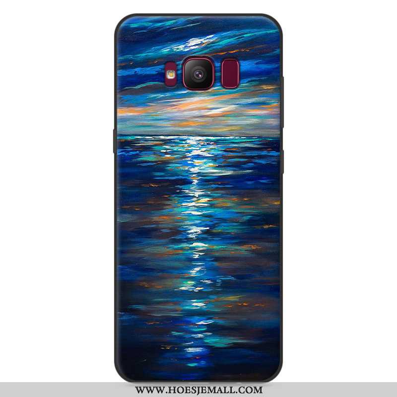 Hoes Samsung Galaxy S8+ Trend Zacht Siliconen Mobiele Telefoon Hoesje Lichte Luxe Grijs