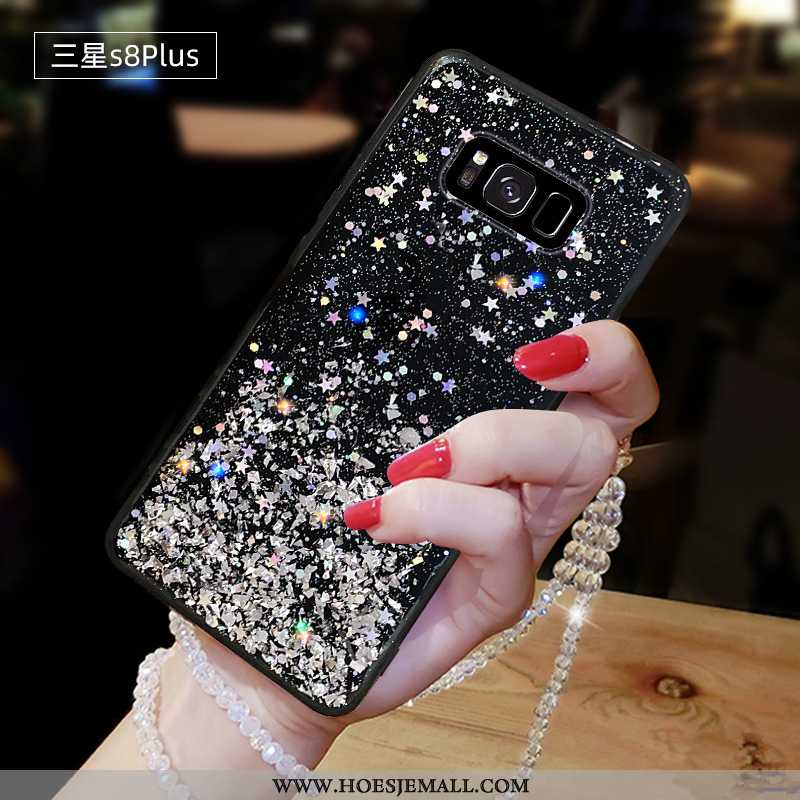 Hoes Samsung Galaxy S8+ Siliconen Bescherming Wit Anti-fall Zacht Hoesje Mobiele Telefoon Witte