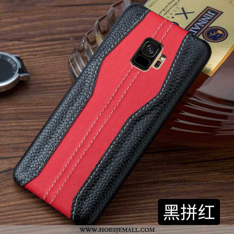 Hoes Samsung Galaxy S9 Super Dun Anti-fall Hard Pas High End All Inclusive Rood