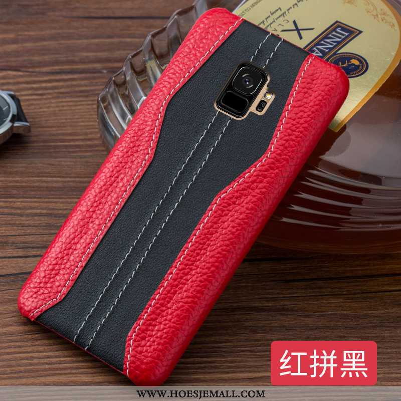 Hoes Samsung Galaxy S9 Super Dun Anti-fall Hard Pas High End All Inclusive Rood