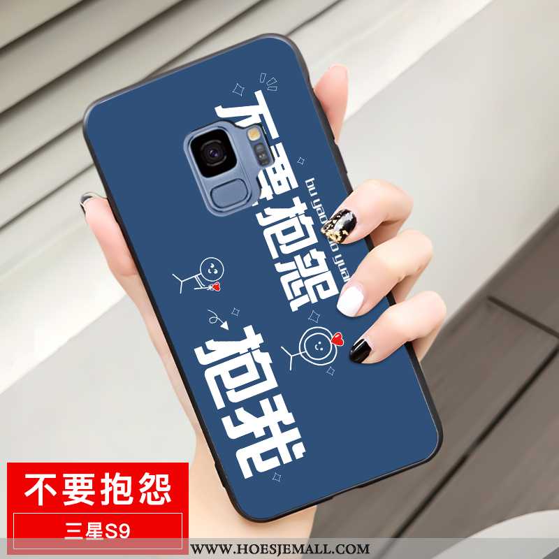 Hoesje Samsung Galaxy S9 Mooie Zacht Mobiele Telefoon Mode Ster Geel