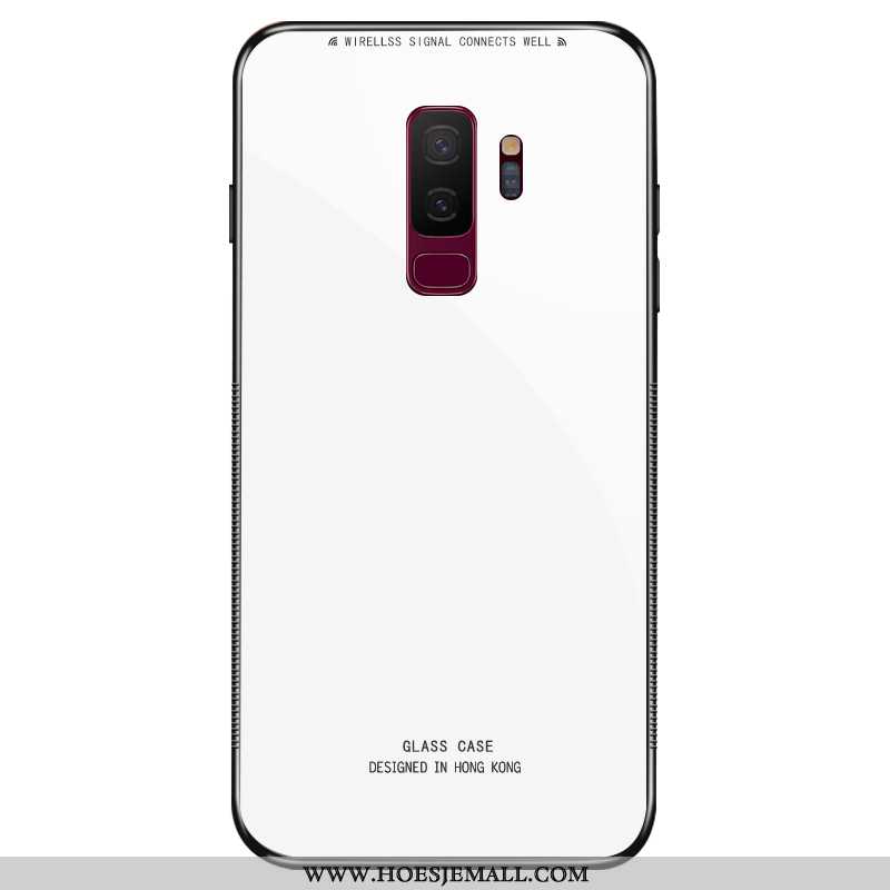 Hoesje Samsung Galaxy S9+ Mode Persoonlijk Glas Tempereren Ster Mobiele Telefoon Skärmskydd Roze