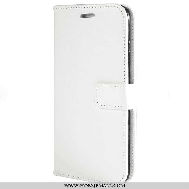 Hoesje Samsung Galaxy S9+ Portemonnee Leer Bedrijf Folio Kaart Hoes Mobiele Telefoon Bruine