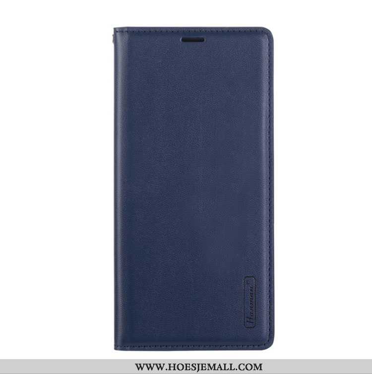 Hoes Sony Xperia 1 Ii Leren Hoesje Echt Leer Kaart Folio Roze Mobiele Telefoon