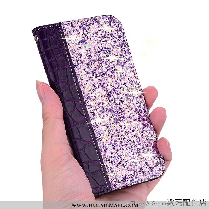 Hoesje Sony Xperia 10 Purper Anti-fall Mobiele Telefoon Kaart