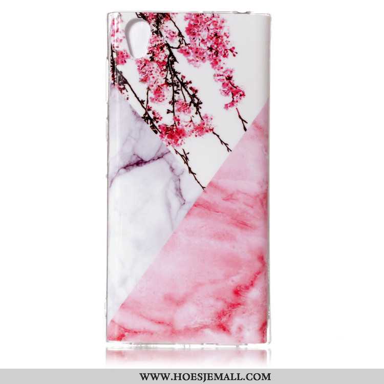 Hoesje Sony Xperia L1 Scheppend Roze Grote Anti-fall Hoes Mobiele Telefoon