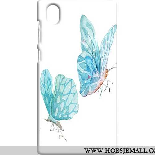 Hoesje Sony Xperia L1 Persoonlijk Bescherming Wind Kunst Wit Hard Witte