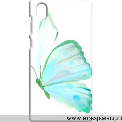 Hoesje Sony Xperia L1 Persoonlijk Bescherming Wind Kunst Wit Hard Witte