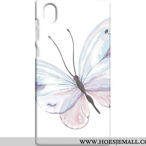 Hoesje Sony Xperia L1 Persoonlijk Bescherming Wind Kunst Wit Hard Witte