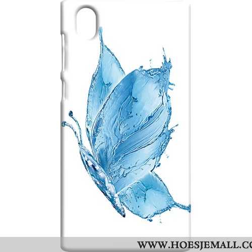 Hoesje Sony Xperia L1 Persoonlijk Bescherming Wind Kunst Wit Hard Witte