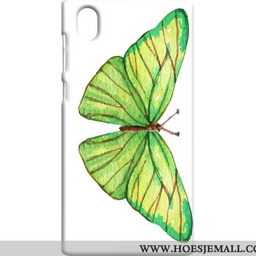 Hoesje Sony Xperia L1 Persoonlijk Bescherming Wind Kunst Wit Hard Witte