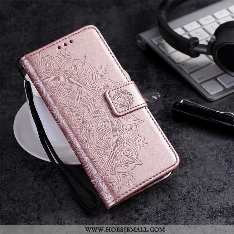 Hoesje Sony Xperia L2 Zacht Bescherming Hoes Anti-fall Roze Mobiele Telefoon