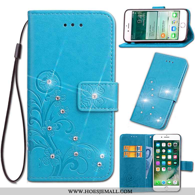 Hoesje Sony Xperia Xa Ultra Bescherming Mobiele Telefoon Clamshell Hoes Blauw Blauwe