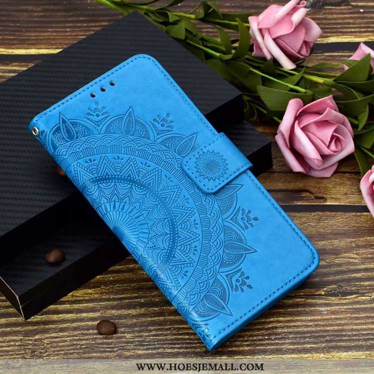Hoesje Sony Xperia Xa2 Ultra Zacht Bescherming Blauw All Inclusive Mobiele Telefoon Hanger Blauwe