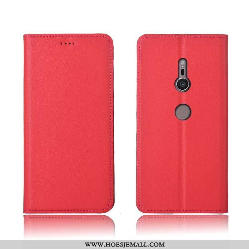 Hoes Sony Xperia Xz2 Siliconen Bescherming All Inclusive Zacht Clamshell Geel