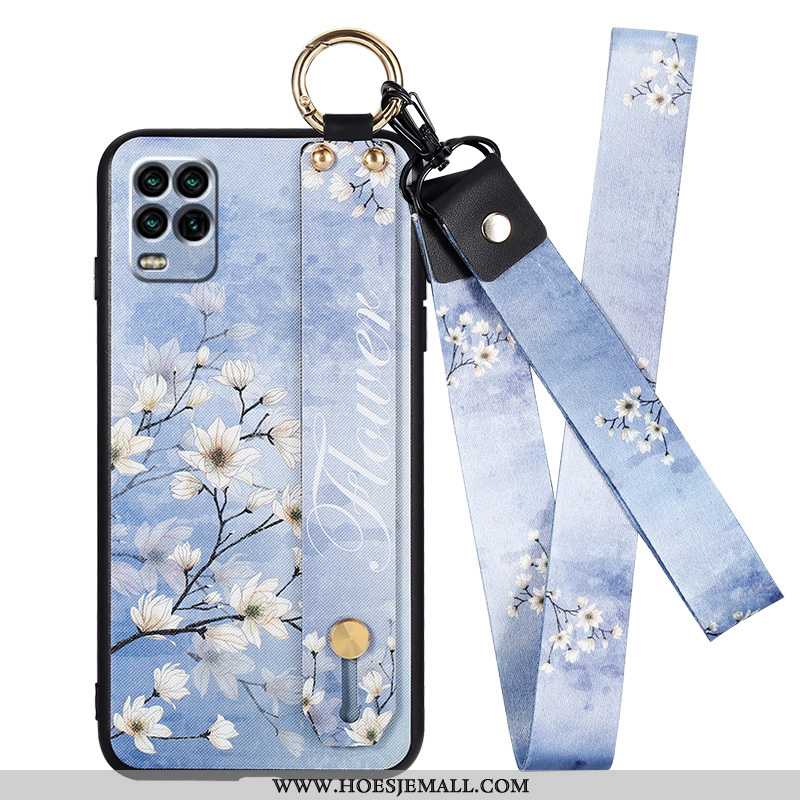 Hoesje Xiaomi Mi 10 Lite Siliconen Bescherming All Inclusive Dun Mini Jeugd Blauwe