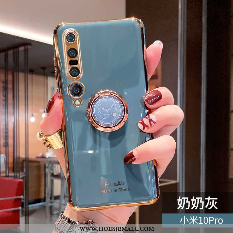 Hoesje Xiaomi Mi 10 Pro Scheppend Trend Ondersteuning All Inclusive Bescherming Plating Roze