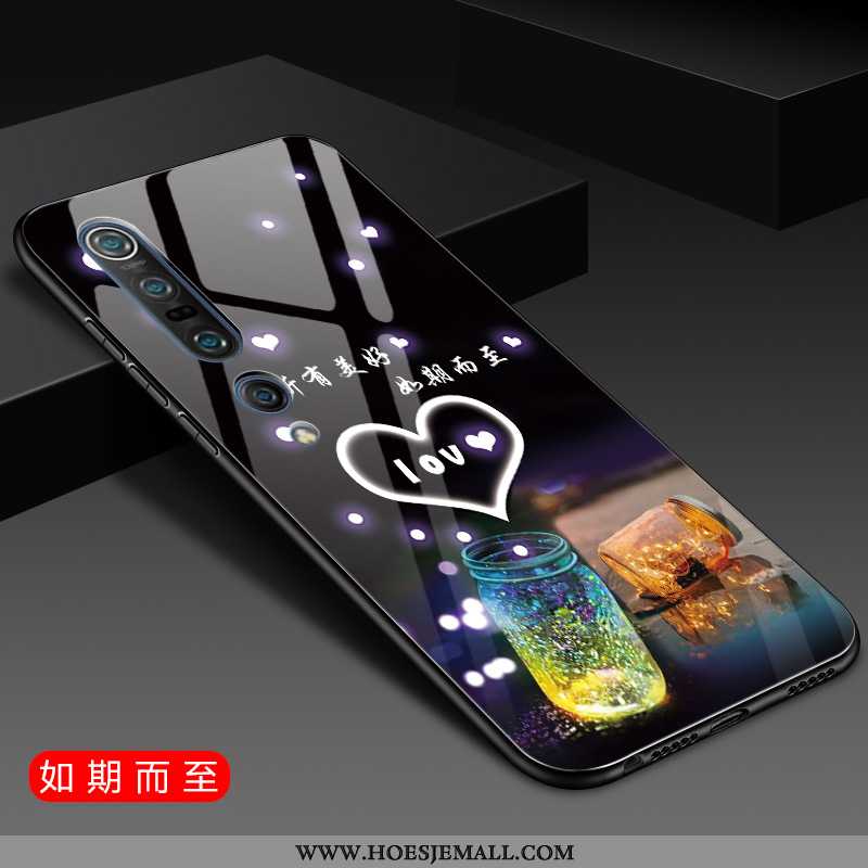 Hoesje Xiaomi Mi 10 Pro Siliconen Bescherming Glas Mobiele Telefoon Anti-fall All Inclusive Super Zw