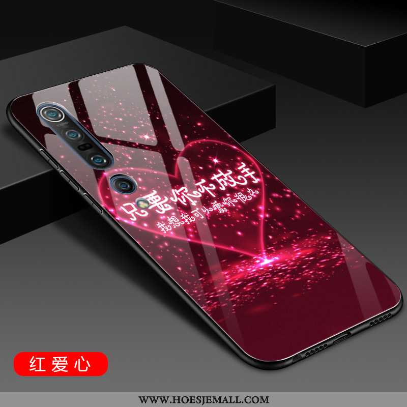 Hoesje Xiaomi Mi 10 Pro Siliconen Bescherming Glas Mobiele Telefoon Anti-fall All Inclusive Super Zw