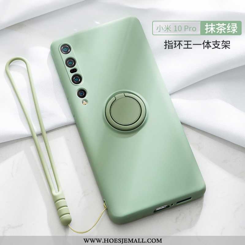 Hoesje Xiaomi Mi 10 Pro Bescherming Hanger Trend Super All Inclusive Net Red Groen