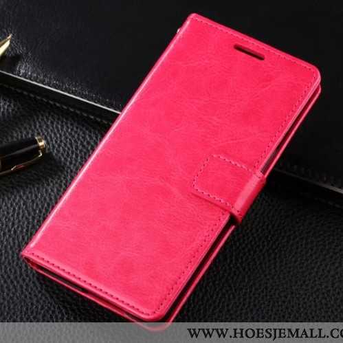 Hoes Xiaomi Mi 10 Pro Zacht Siliconen Mobiele Telefoon Folio Mini Leren Hoesje Bruin