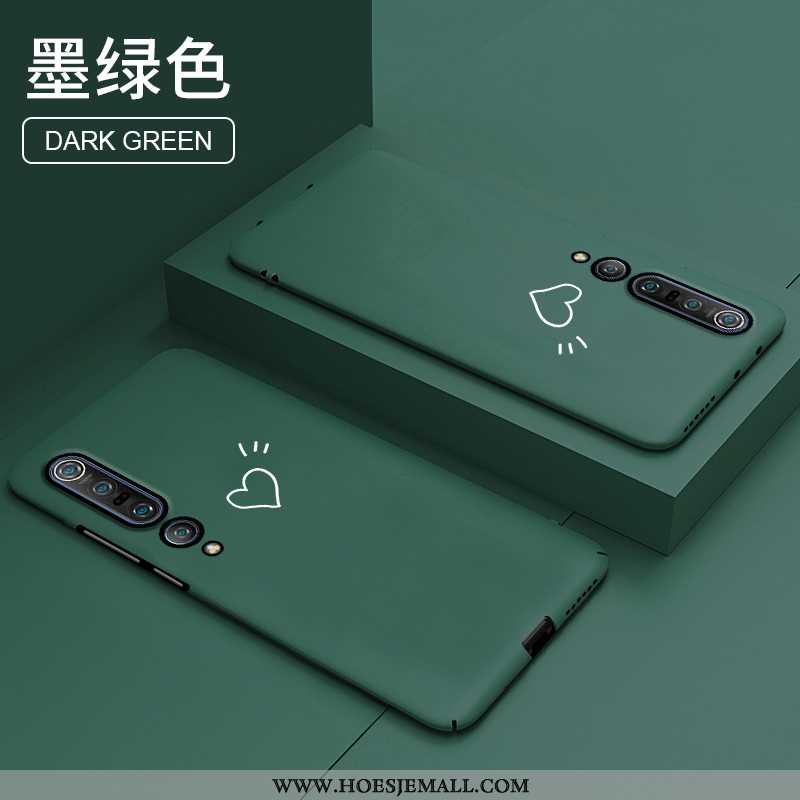 Hoesje Xiaomi Mi 10 Pro Super Dun Anti-fall Persoonlijk Schrobben Mobiele Telefoon Purper