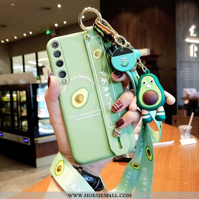 Hoesje Xiaomi Mi 10 Siliconen Bescherming Jeugd Hoes All Inclusive Koe Groen