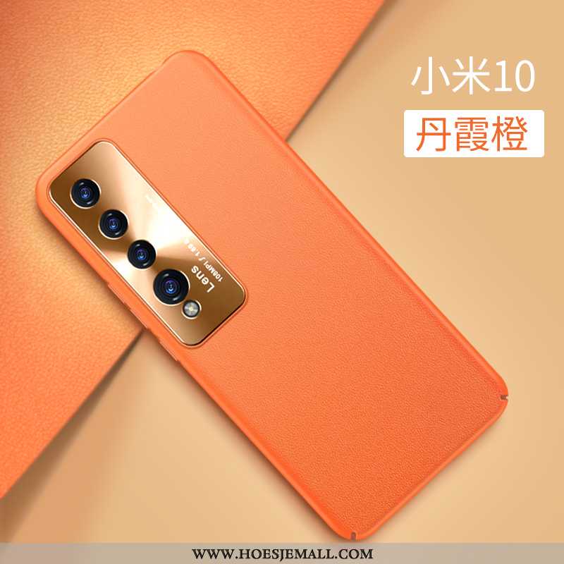 Hoes Xiaomi Mi 10 Persoonlijk Scheppend Hard Patroon Hoesje All Inclusive Dun Groen