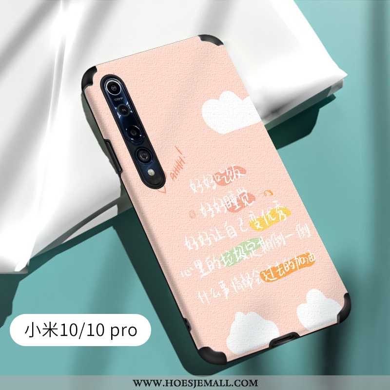 Hoes Xiaomi Mi 10 Trend Super Mini Hoesje Anti-fall Groen