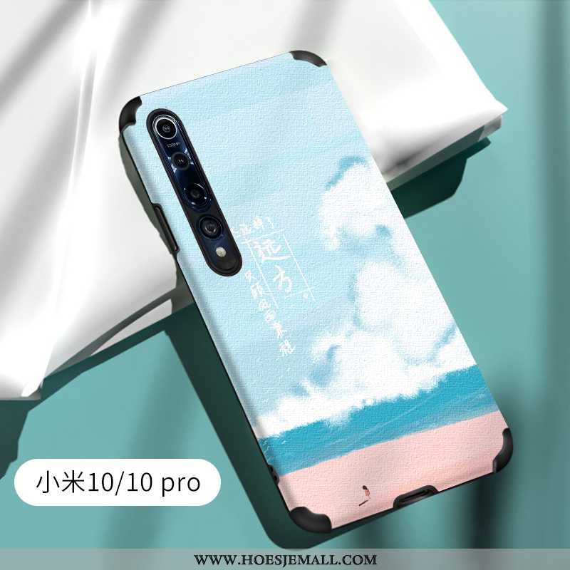 Hoes Xiaomi Mi 10 Trend Super Mini Hoesje Anti-fall Groen