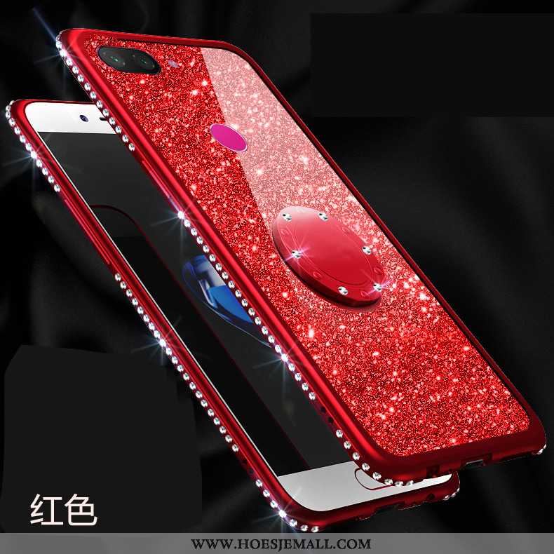 Hoesje Xiaomi Mi 8 Lite Zacht Siliconen Anti-fall Bescherming Mobiele Telefoon Purper