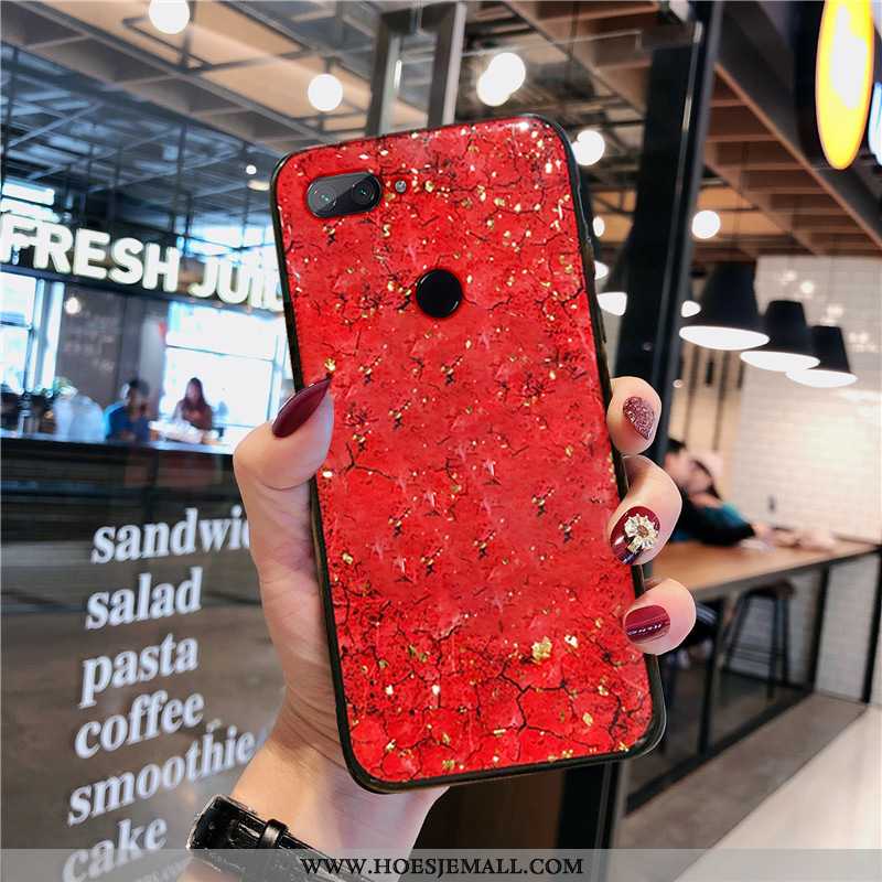 Hoesje Xiaomi Mi 8 Lite Luxe Patroon Jeugd Mode Mini Net Red High End Groen