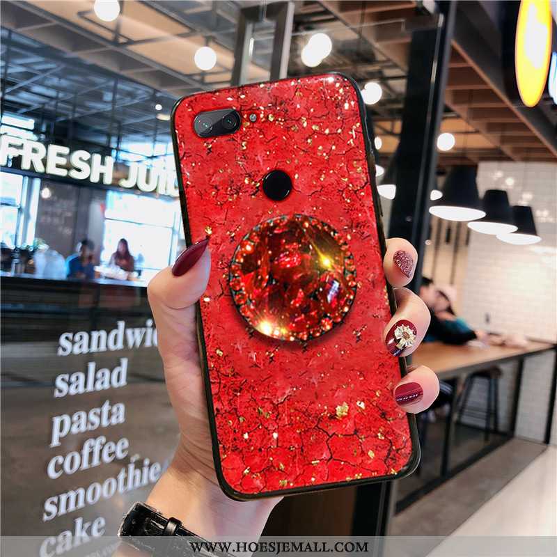 Hoesje Xiaomi Mi 8 Lite Luxe Patroon Jeugd Mode Mini Net Red High End Groen