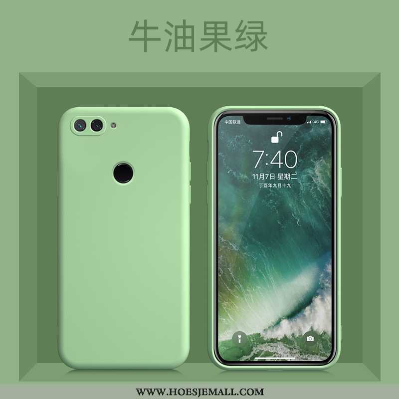 Hoes Xiaomi Mi 8 Lite Trend Zacht Anti-fall Bescherming Hoesje Voelen Jeugd Blauwe