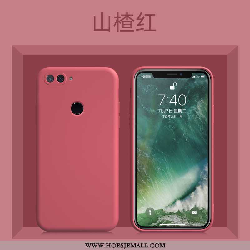 Hoes Xiaomi Mi 8 Lite Trend Zacht Anti-fall Bescherming Hoesje Voelen Jeugd Blauwe