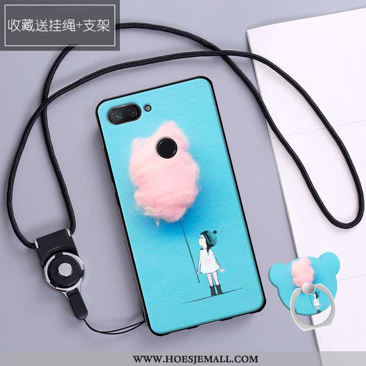 Hoesje Xiaomi Mi 8 Lite Mini Hoes Vers Jeugd Blauw Mobiele Telefoon Blauwe