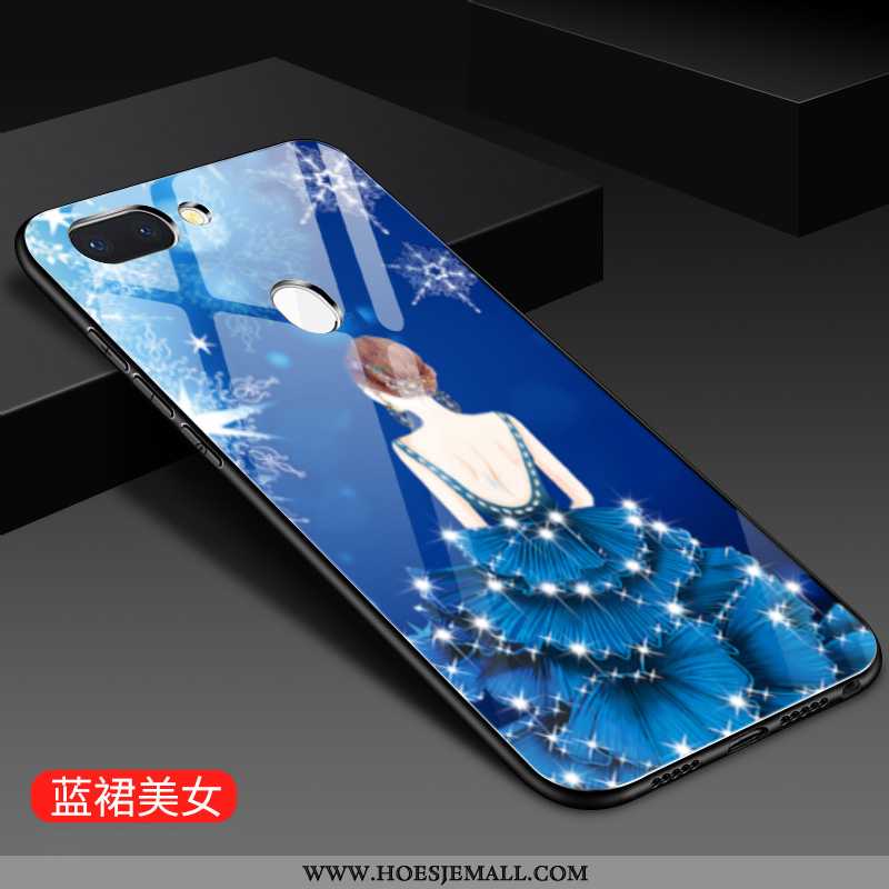 Hoes Xiaomi Mi 8 Lite Trend Zacht Bescherming Mobiele Telefoon Scheppend Mini Persoonlijk Blauwe