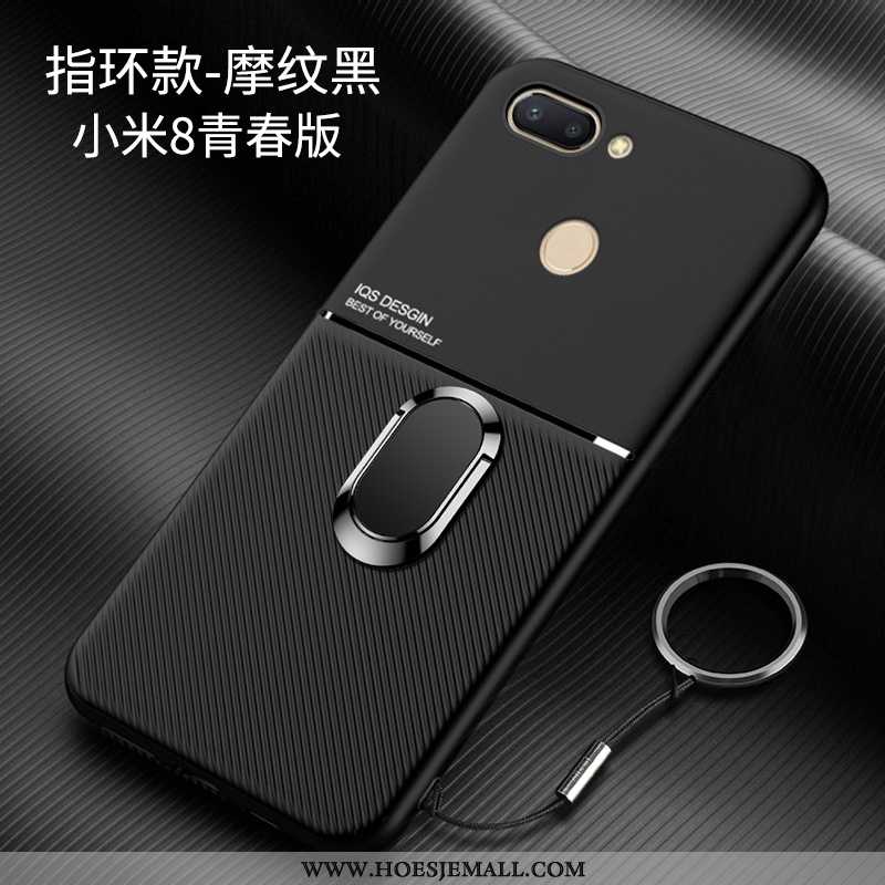 Hoes Xiaomi Mi 8 Lite Bescherming Schrobben Anti-fall Dun Scheppend All Inclusive Super Blauwe