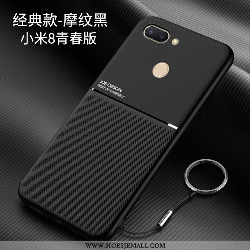 Hoes Xiaomi Mi 8 Lite Bescherming Schrobben Anti-fall Dun Scheppend All Inclusive Super Blauwe